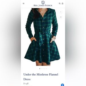 Kiel James Patrick Flannel Dress